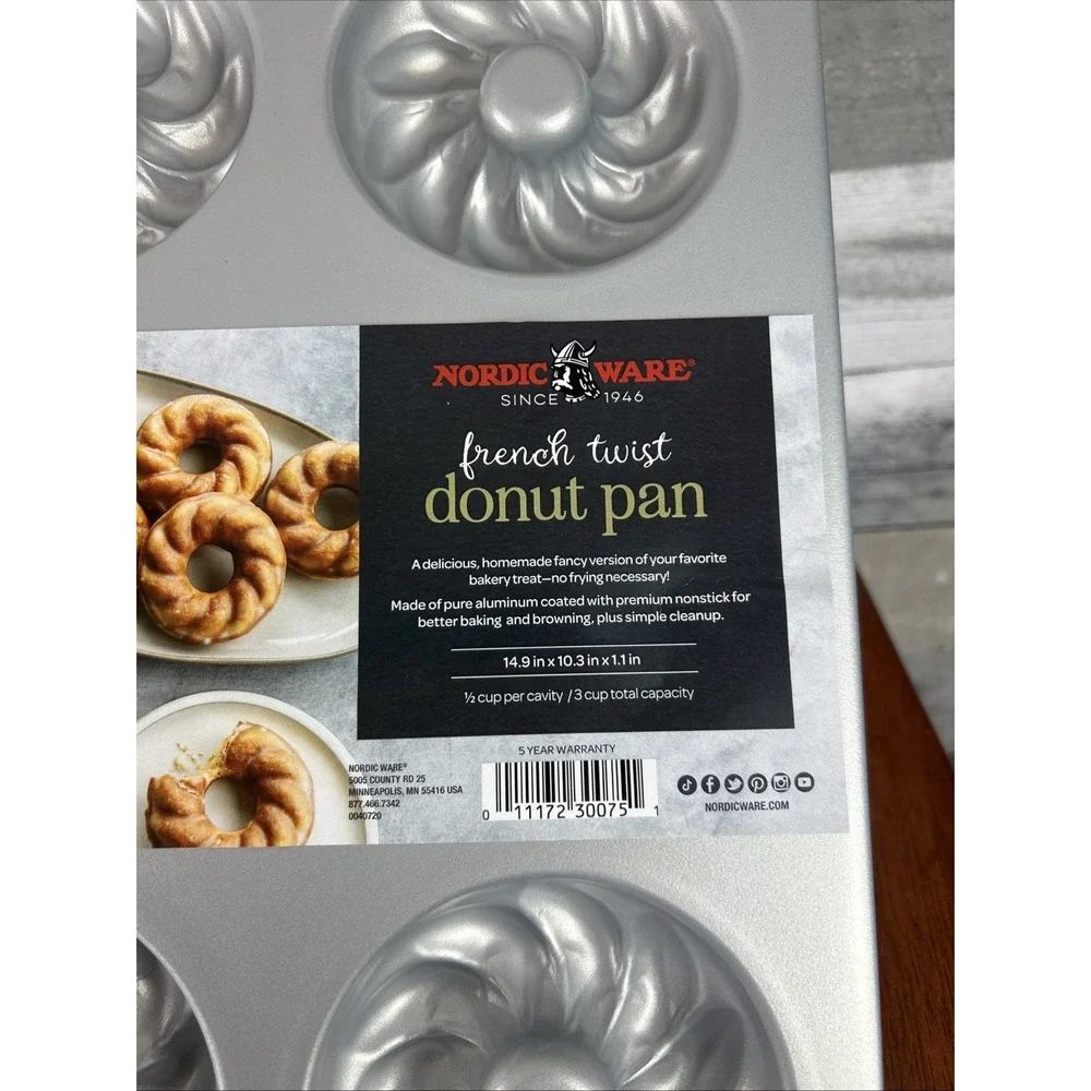 Nordic Ware French Twist Donut Pan